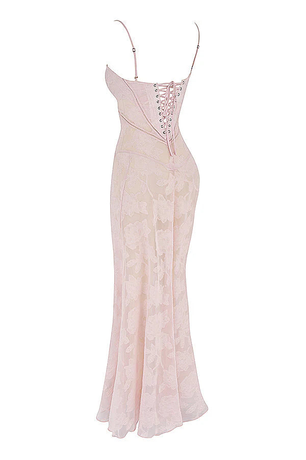 MIA MAXI DRESS - BLUSH