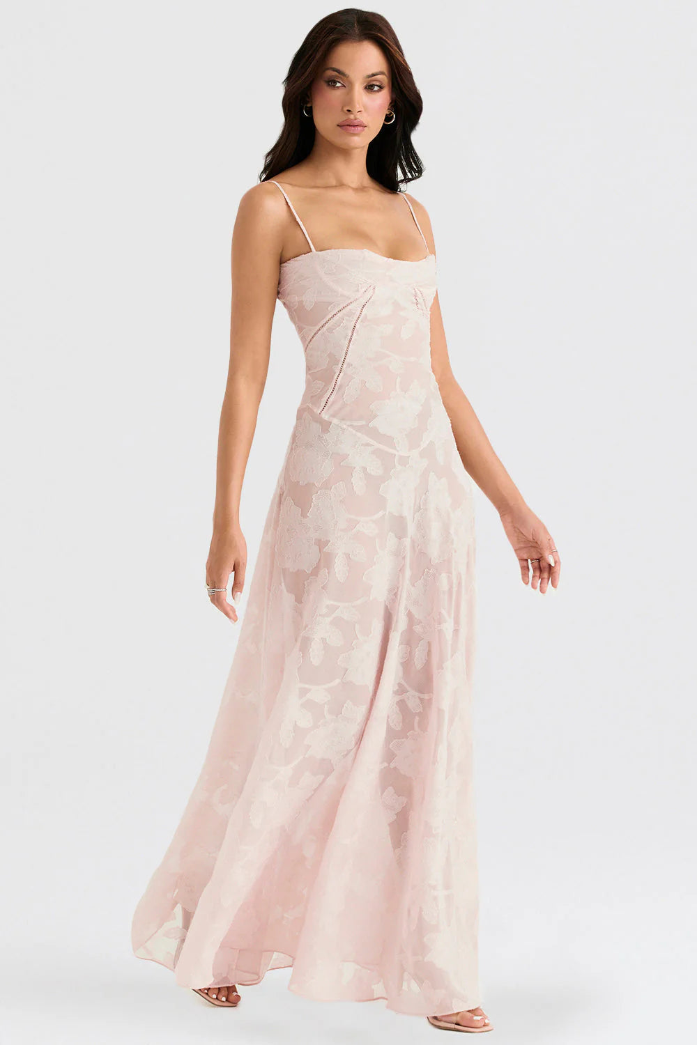 MIA MAXI DRESS - BLUSH