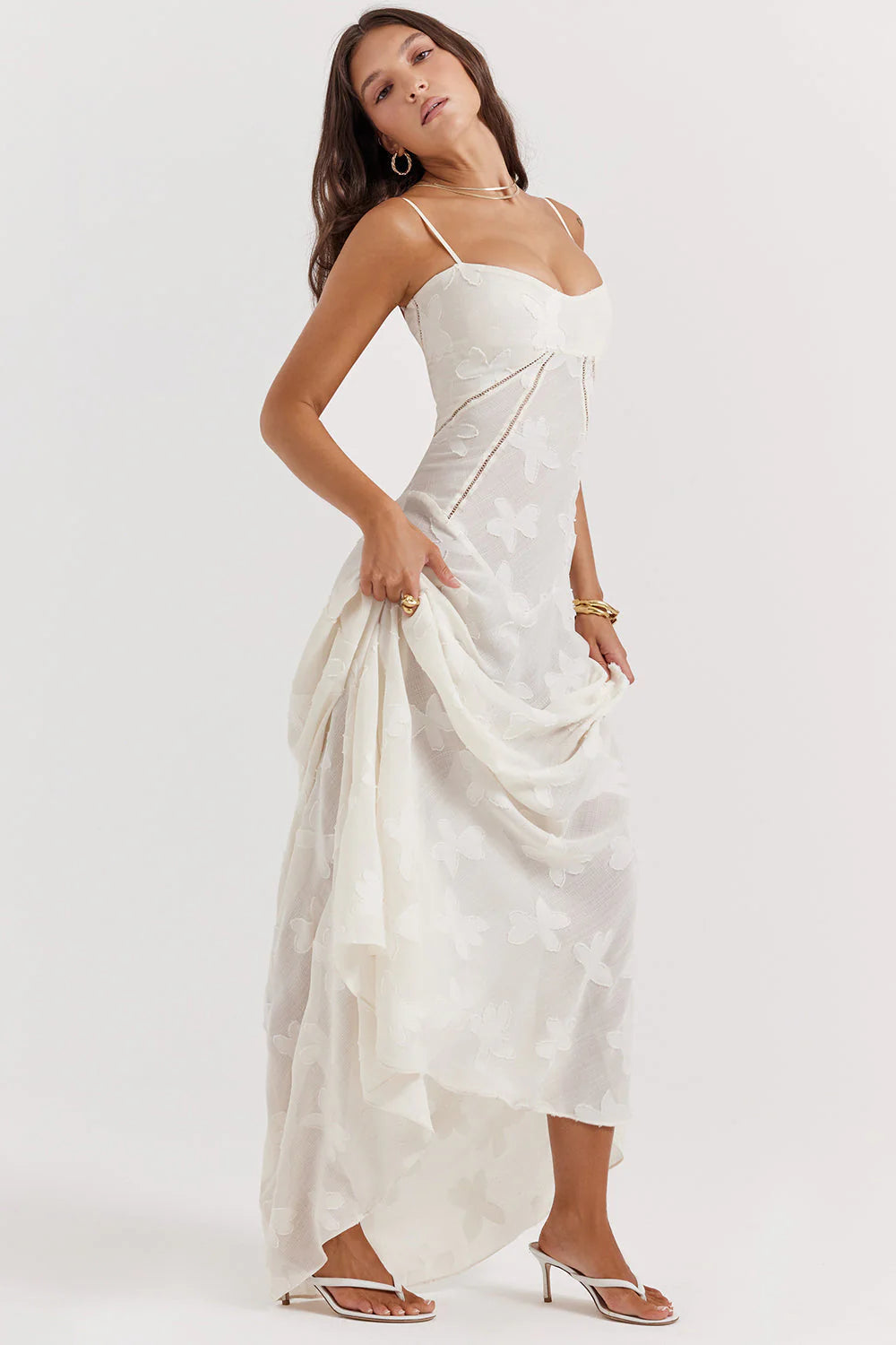 MIA MAXI DRESS - CREAM