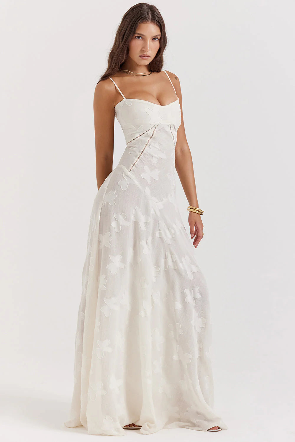 MIA MAXI DRESS - CREAM