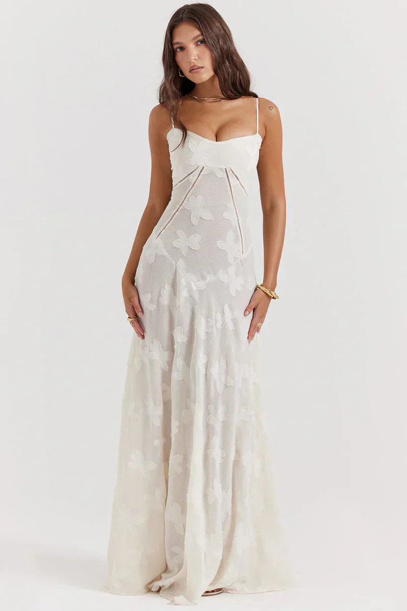 MIA MAXI DRESS - CREAM