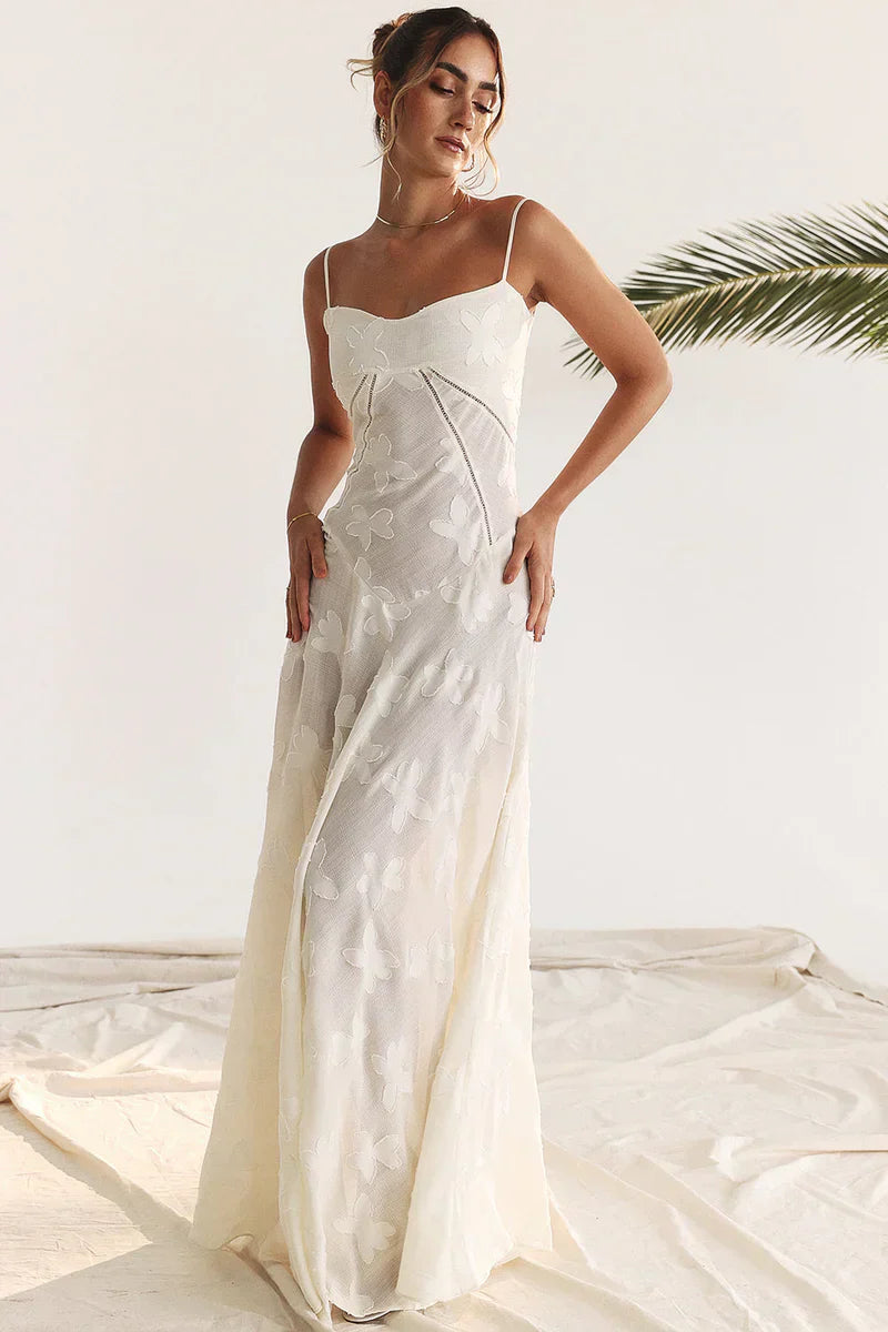MIA MAXI DRESS - CREAM