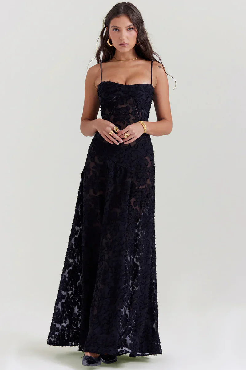 MIA MAXI DRESS - BLACK
