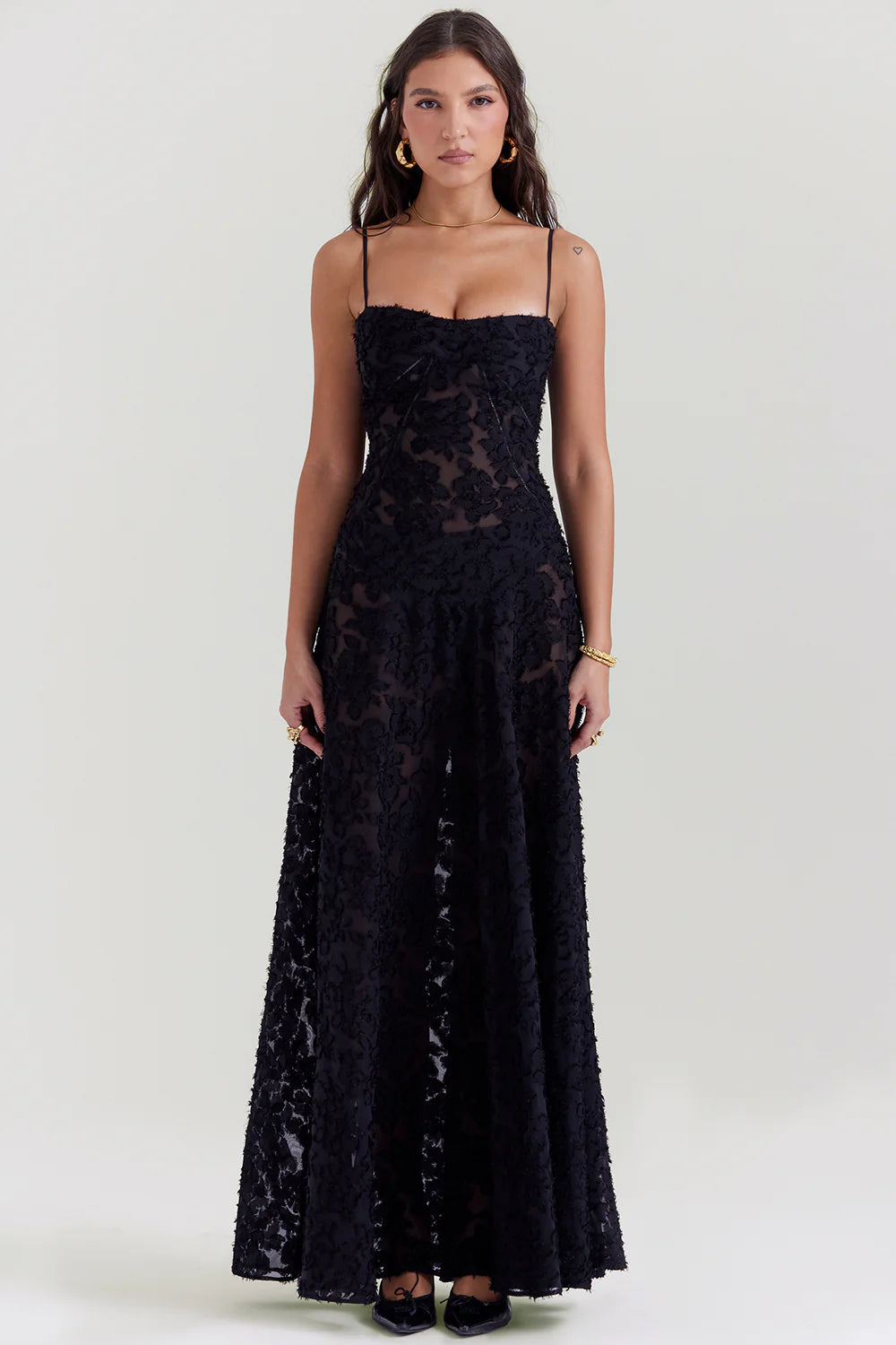 MIA MAXI DRESS - BLACK