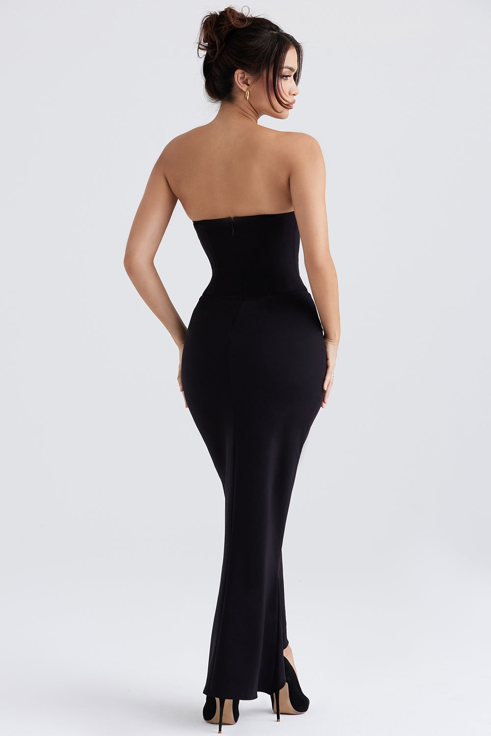 VALENTINA MAXI DRESS - BLACK