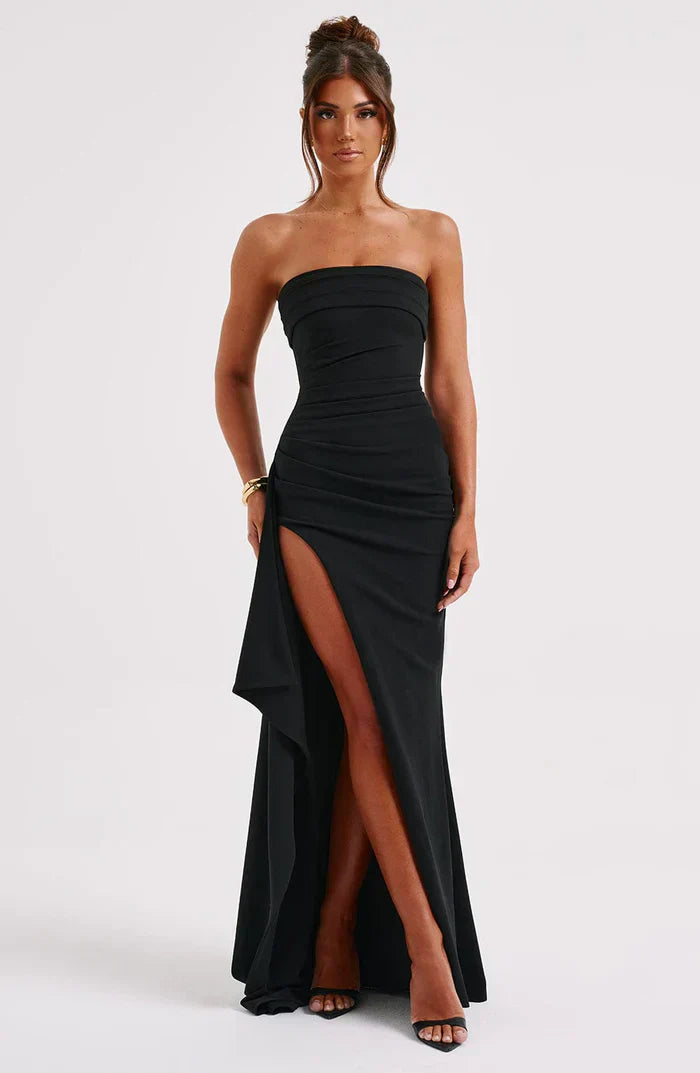 ALESSIA MAXI DRESS - BLACK