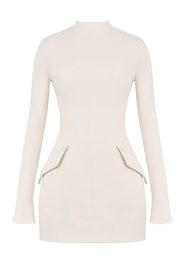 VIVIENNE MINI DRESS - CREAM