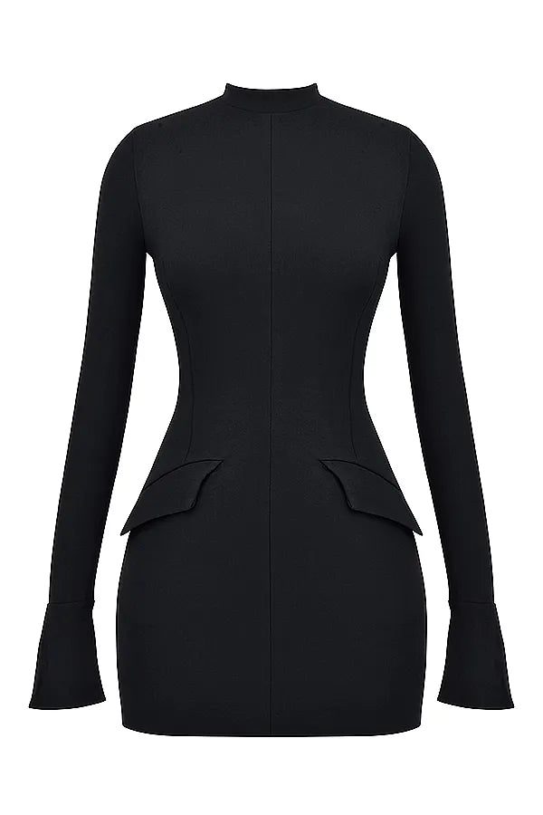 VIVIENNE MINI DRESS - BLACK