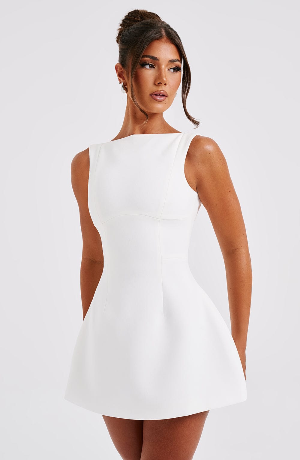 SIENNA BACKLESS MINI - IVORY