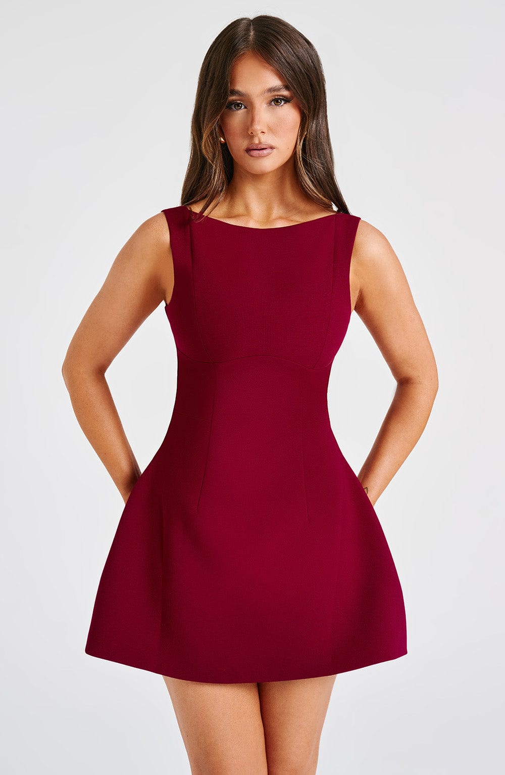 SIENNA BACKLESS MINI - WINE