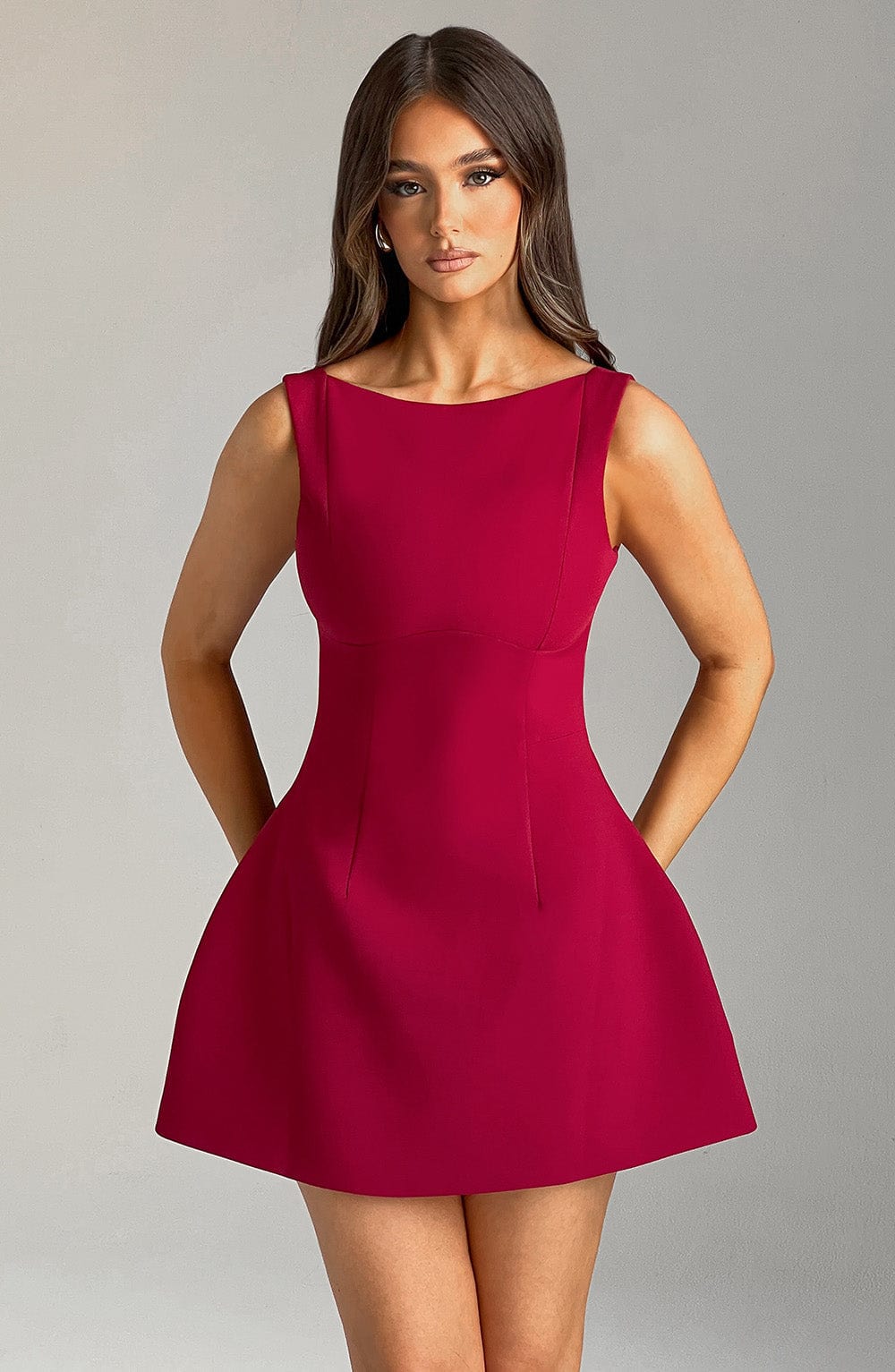 SIENNA BACKLESS MINI - WINE