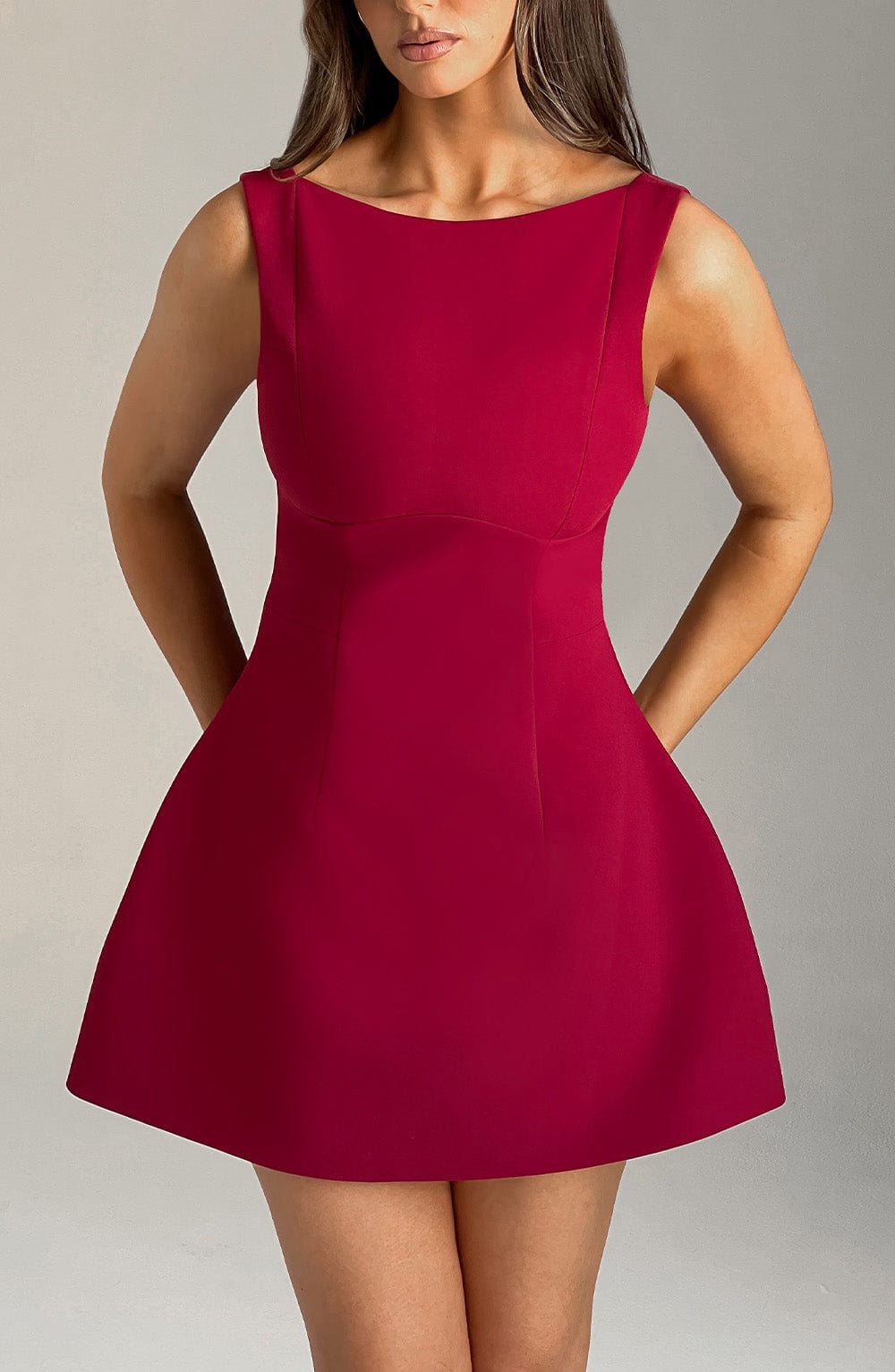 SIENNA BACKLESS MINI - WINE