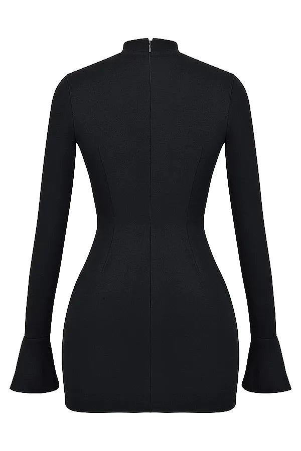 VIVIENNE MINI DRESS - BLACK